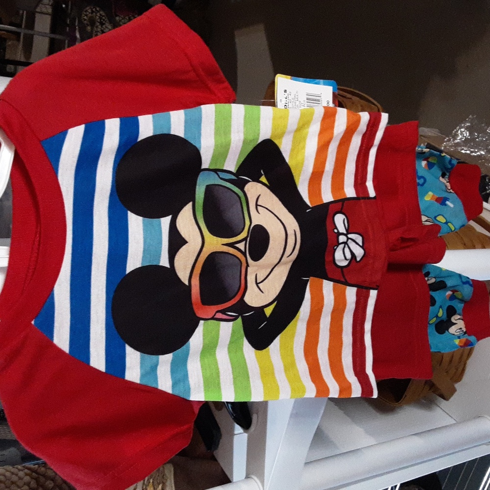 Disney Micky Mouse Pajamas 3 pcs set. 2T